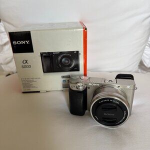 Sony a6000 with 16-50mm kit lens